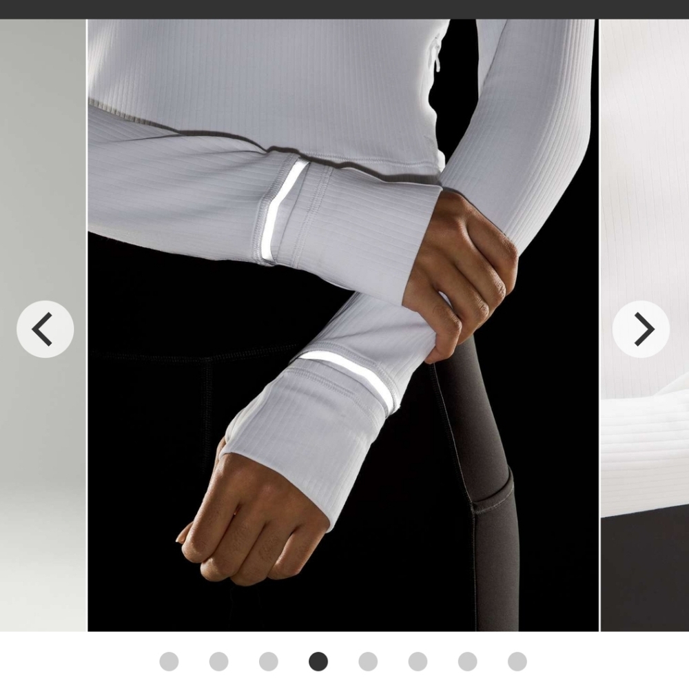 LULULEMON ITS RULU RUN CROPPED HALF ZIP - Picture 3 of 11